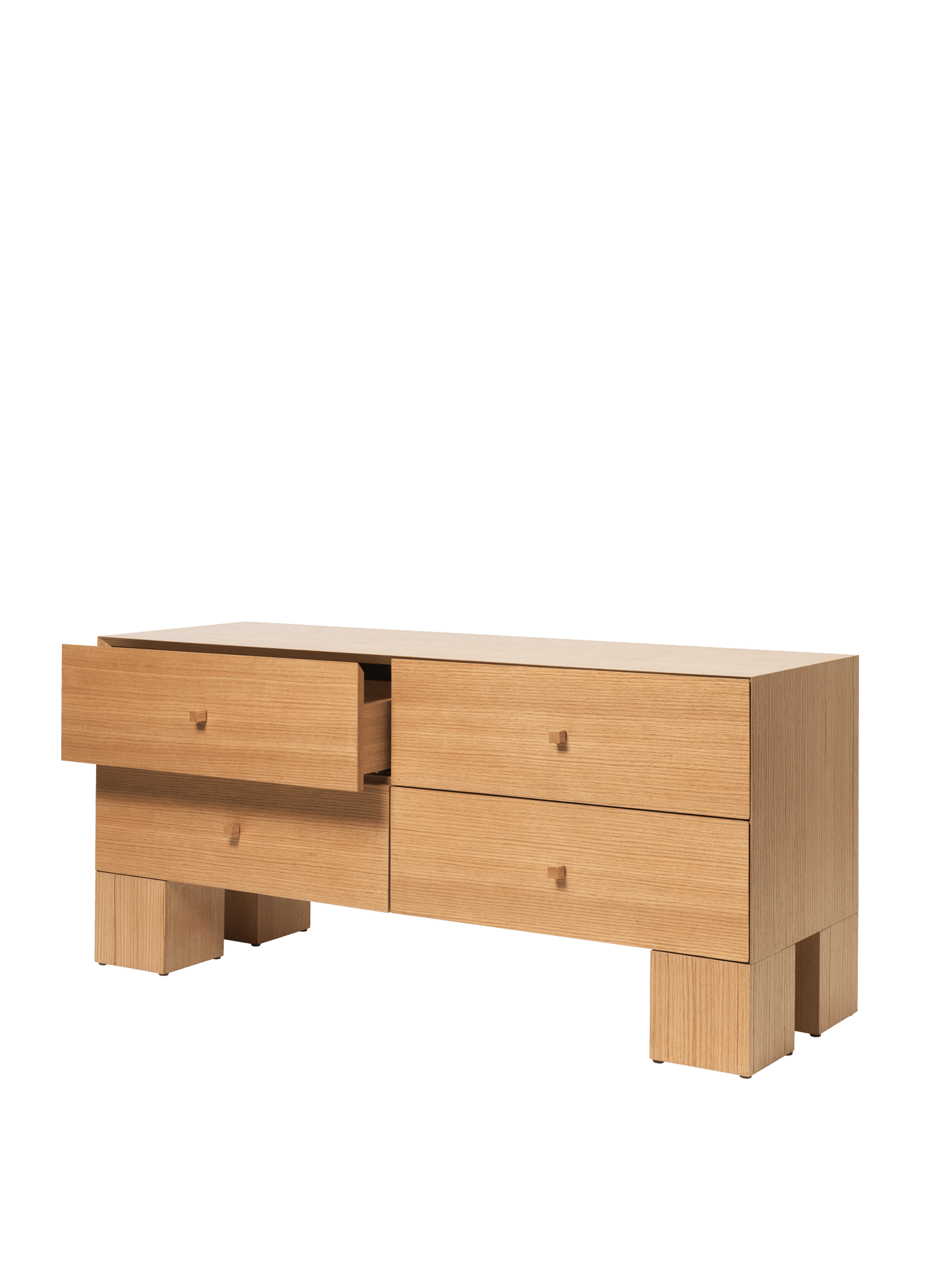Ferm Living Kuben opbergkast 135x62,5 cm Naturel