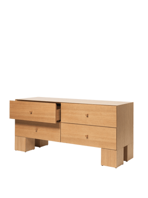 Ferm Living Kuben opbergkast 135x62,5 cm Naturel