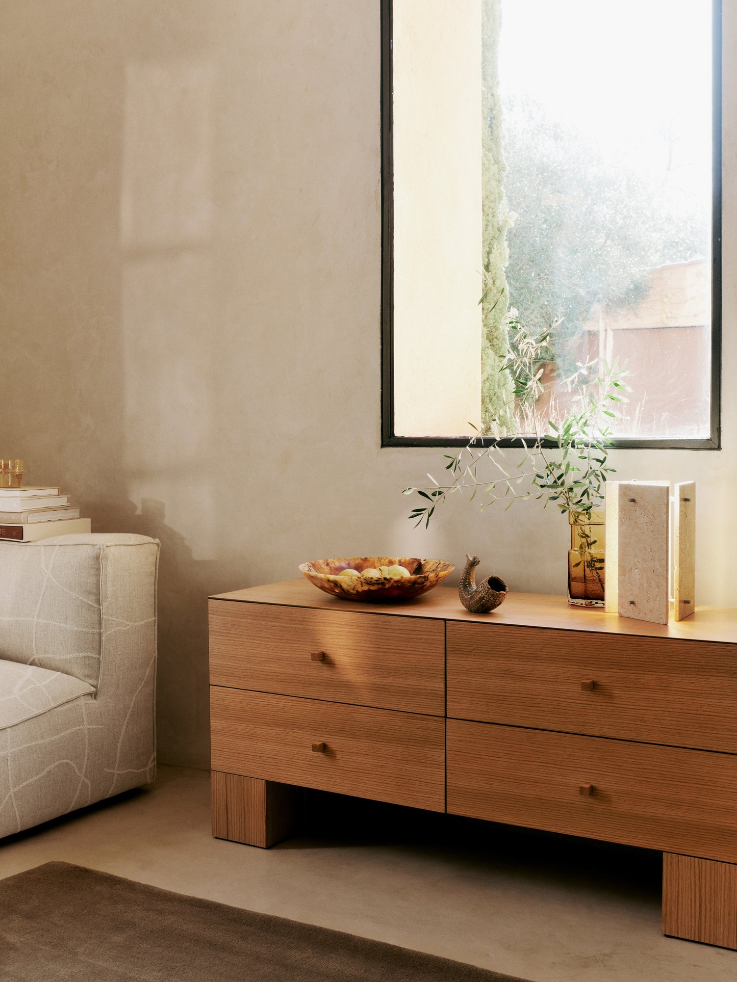 Ferm Living Kuben opbergkast 135x62,5 cm Naturel
