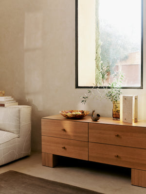 Ferm Living Kuben opbergkast 135x62,5 cm Naturel