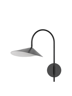Ferm Living Arum wandlamp kort Zwart