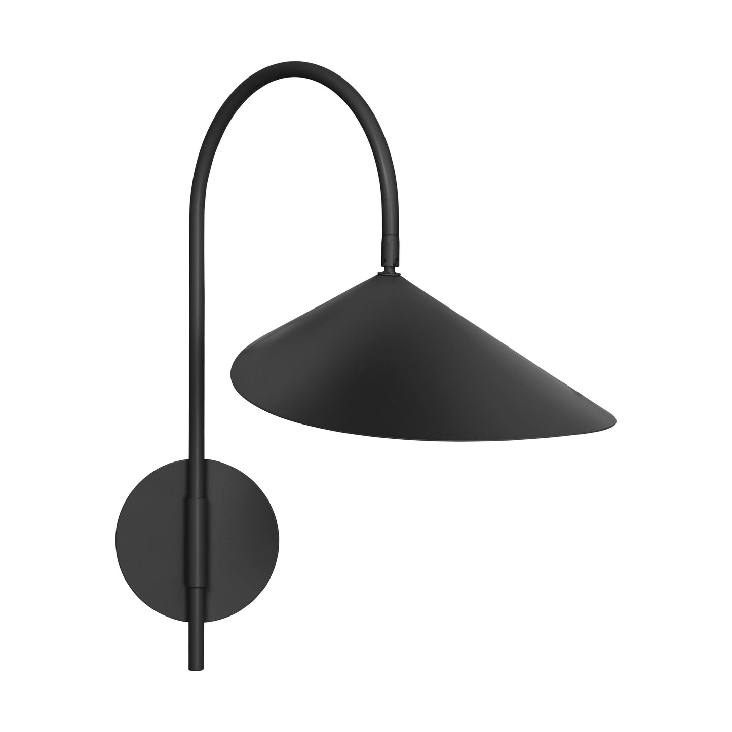 Ferm Living Arum wandlamp kort Zwart