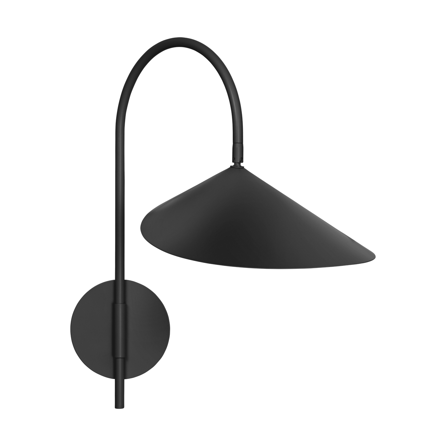 Ferm Living Arum wandlamp kort Zwart