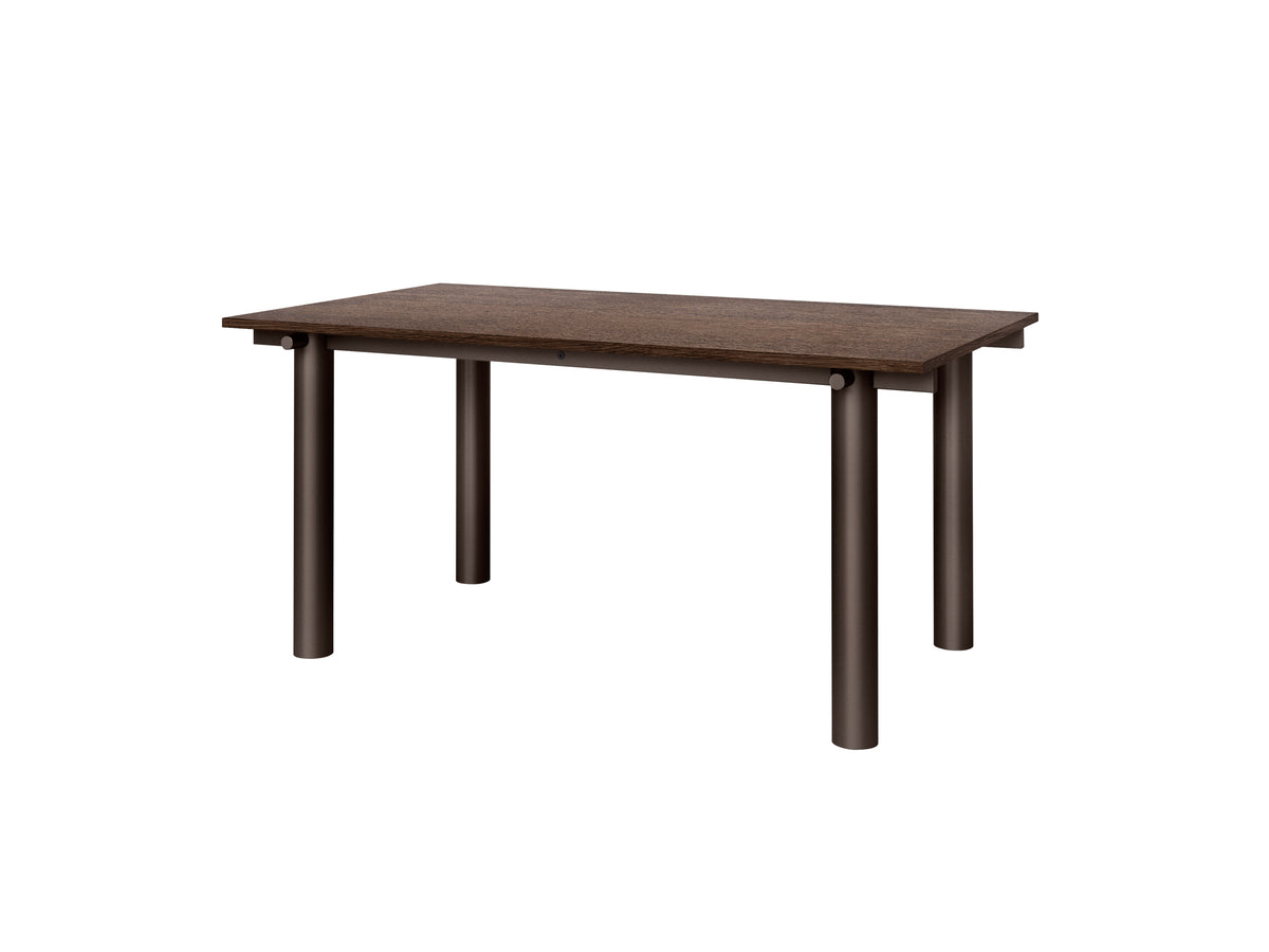 Ferm Living Atura eettafel 160x90 cm Dark Stained Oak/Dark Chocolate