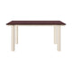 Ferm Living Atura eettafel 160x90 cm linoleum Burgundy/Light Cashmere