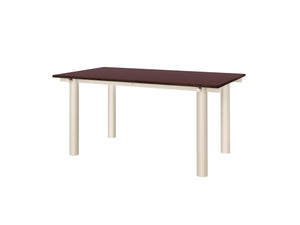 Ferm Living Atura eettafel 160x90 cm linoleum Burgundy/Light Cashmere