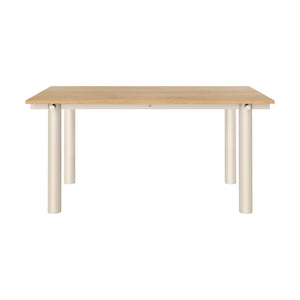 Ferm Living Atura eettafel 160x90 cm Natural Oak/Light Cashmere