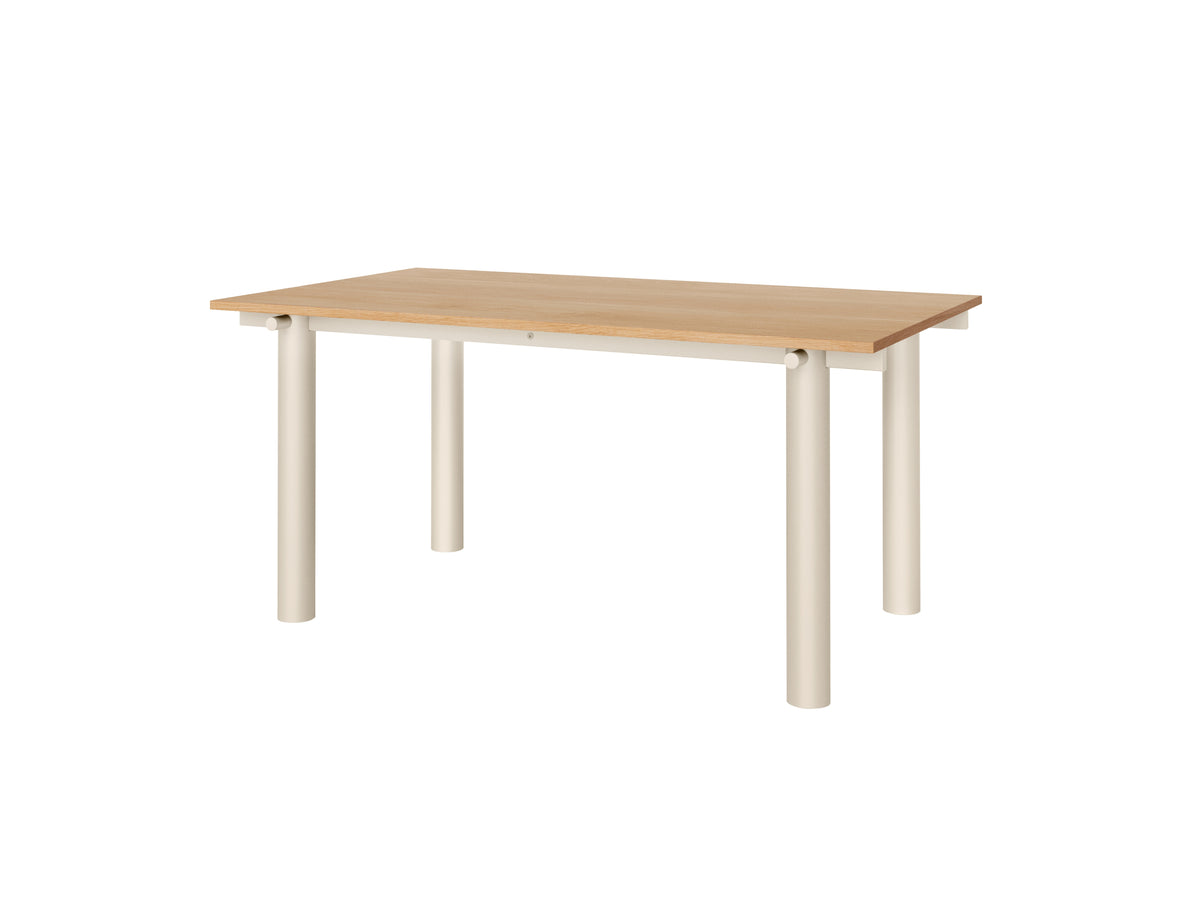 Ferm Living Atura eettafel 160x90 cm Natural Oak/Light Cashmere
