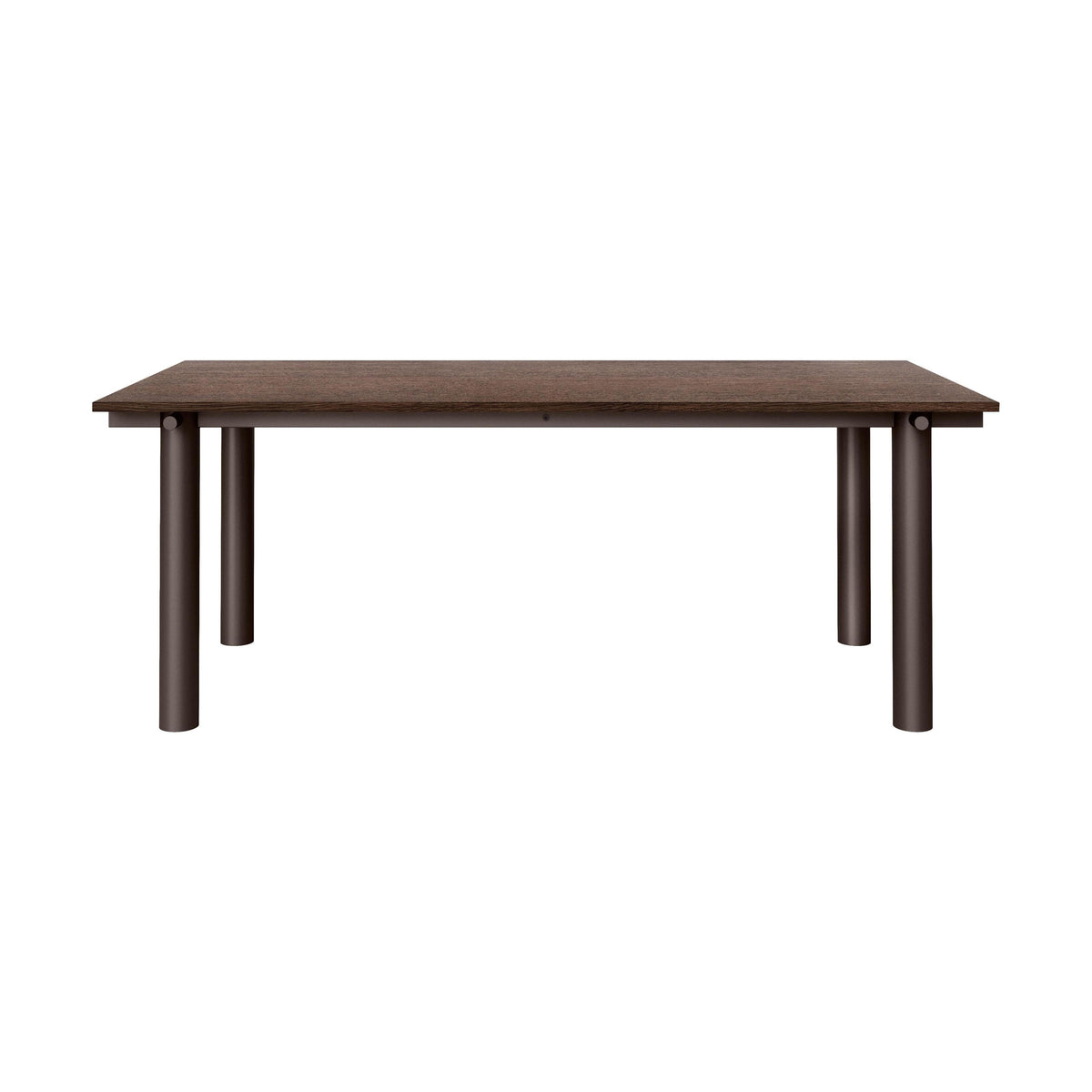 Ferm Living Atura eettafel 200x90 cm Dark Stained Oak/Dark Chocolate