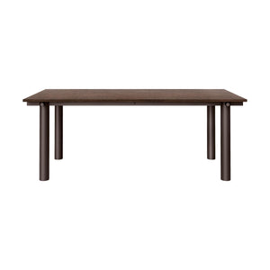 Ferm Living Atura eettafel 200x90 cm Dark Stained Oak/Dark Chocolate