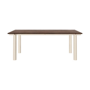Ferm Living Atura eettafel 200x90 cm Dark Stained Oak/Light Cashmere