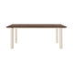 Ferm Living Atura eettafel 200x90 cm Dark Stained Oak/Light Cashmere