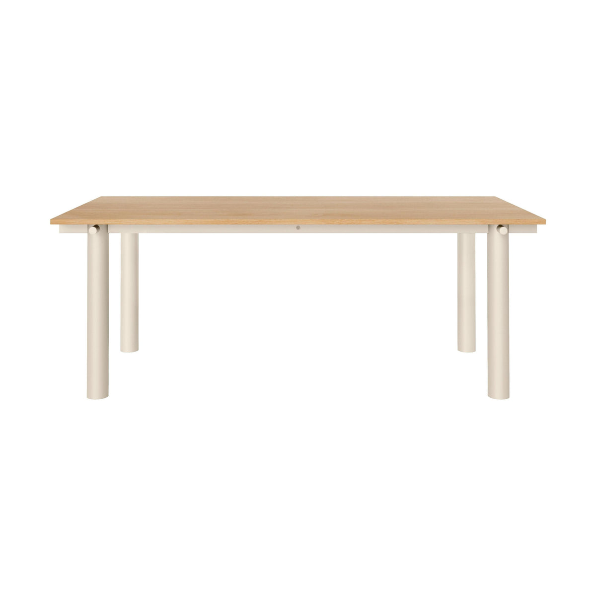 Ferm Living Atura eettafel 200x90 cm Natural Oak/Light Cashmere