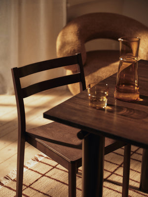 Ferm Living Boda eetkamerstoel Dark Stained Beech