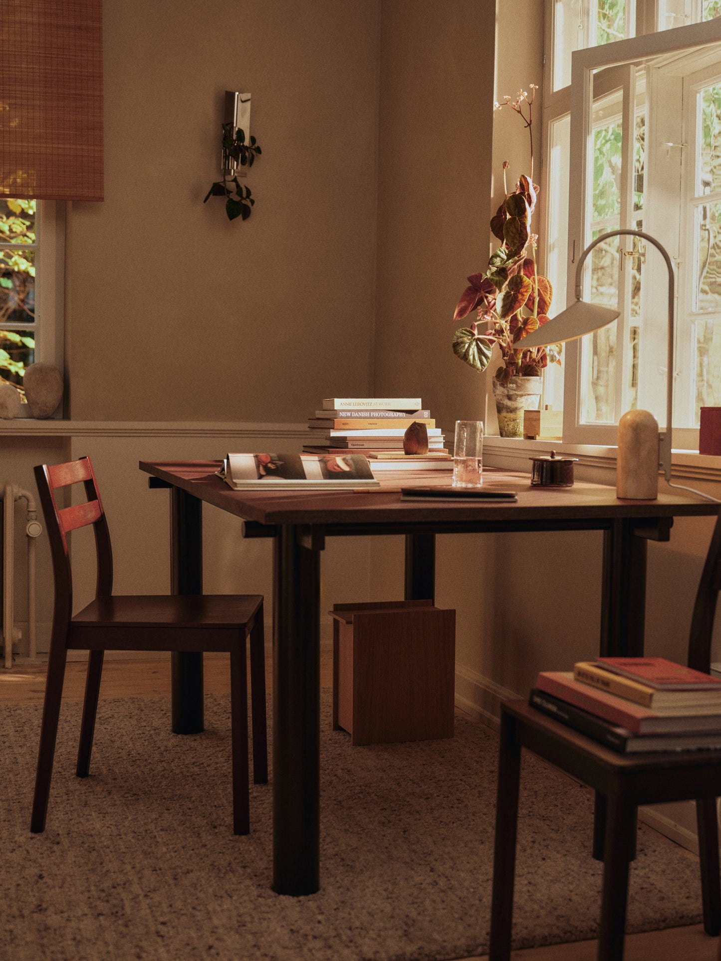 Ferm Living Boda eetkamerstoel Red Brown