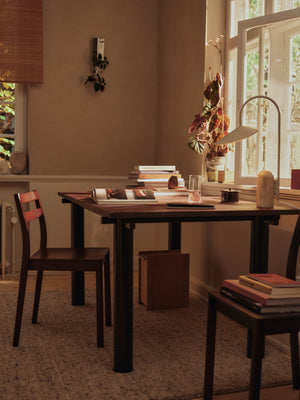 Ferm Living Boda eetkamerstoel Red Brown