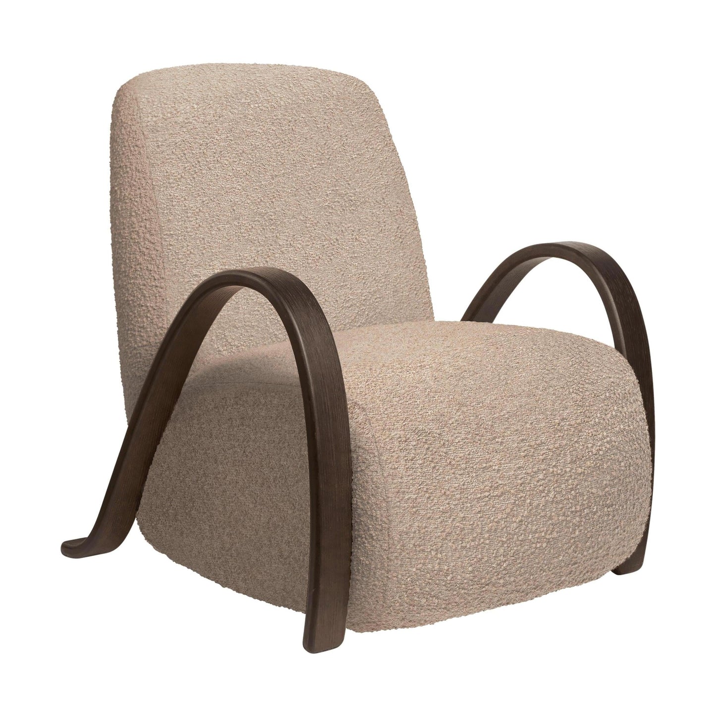 Ferm Living Buur fauteuil Raw Bouclé Natural