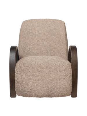 Ferm Living Buur fauteuil Raw Bouclé Natural