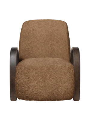 Ferm Living Buur fauteuil Raw Bouclé Tan