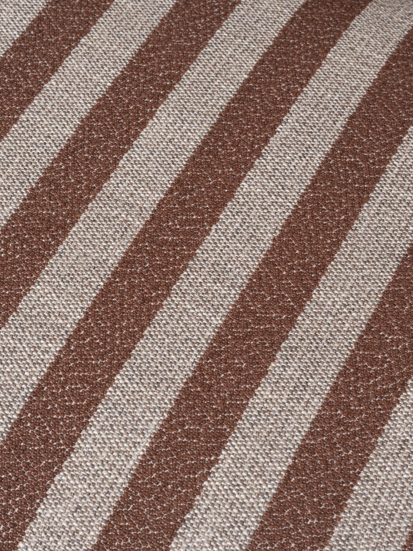 Ferm Living Buur fauteuil Louisiana Sand/Chocolate