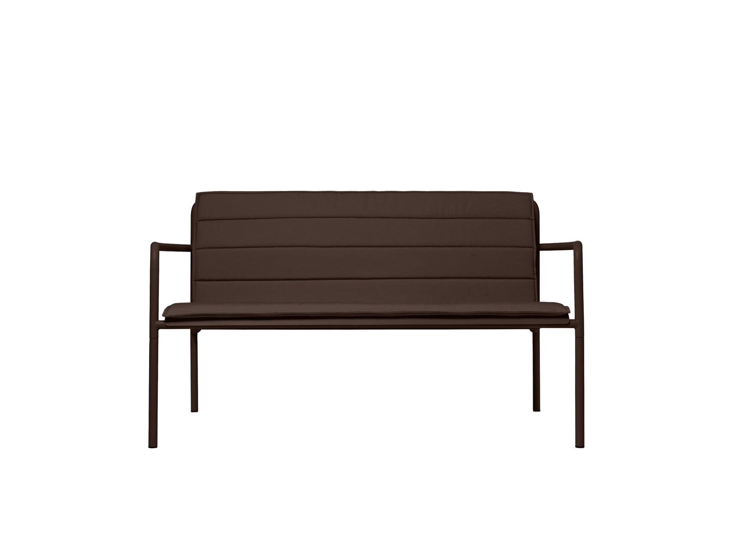 Ferm Living Dapple kussen voor loungebank Dark Chocolate