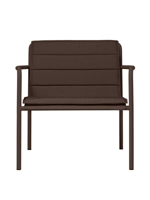 Ferm Living Dapple kussen voor loungestoel Dark Chocolate