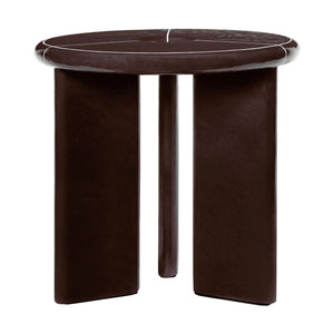 Ferm Living Deya bijzettafel Ø47 cm Chestnut Brown