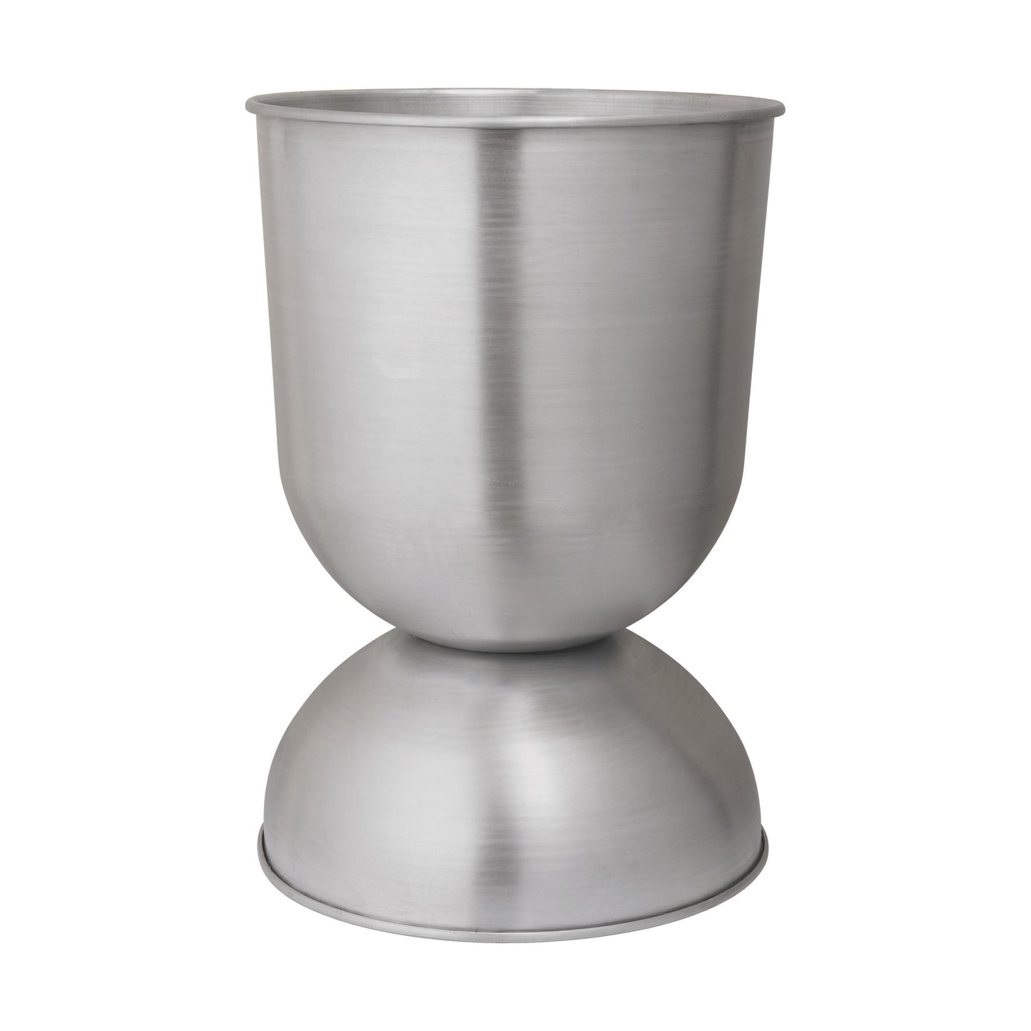 Ferm Living Hourglass large bloempot Aluminium