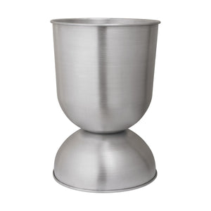 Ferm Living Hourglass large bloempot Aluminium