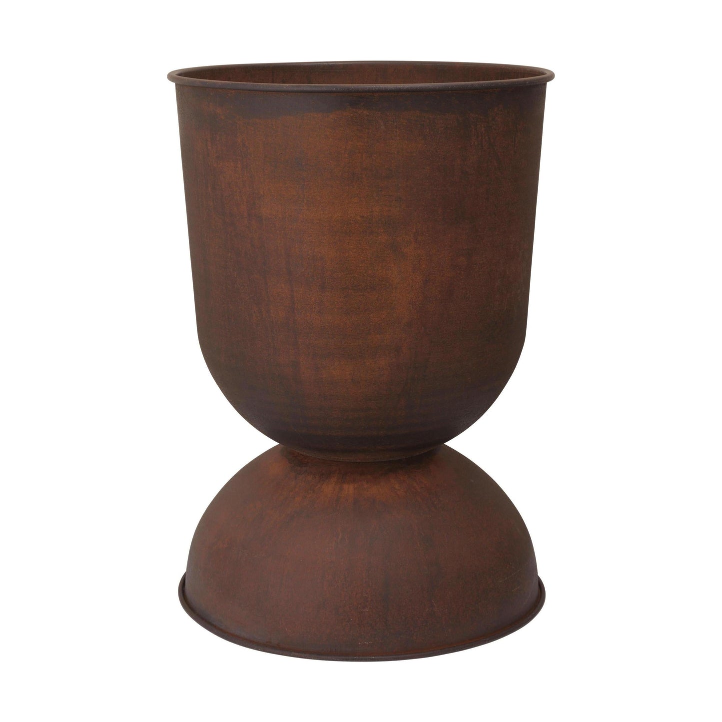 Ferm Living Hourglass large bloempot Rust