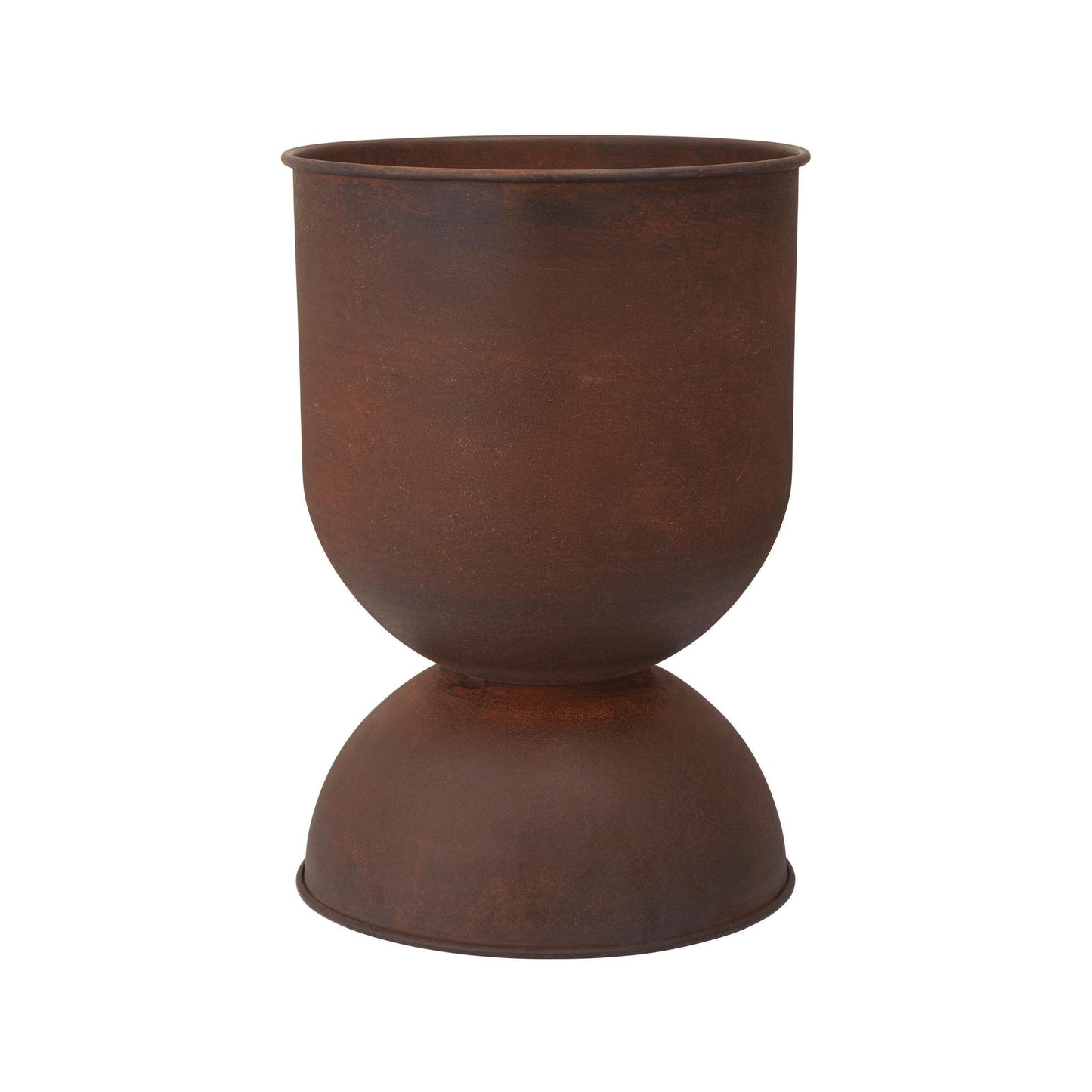 Ferm Living Hourglass medium bloempot Rust