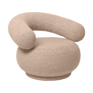 Ferm Living Orbo fauteuil Raw Bouclé Natural