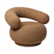 Ferm Living Orbo fauteuil Raw Bouclé Tan