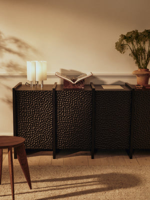Ferm Living Feve bijzettafel Walnut