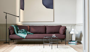 HAY Fifty-Fifty vloerlamp Soft Black