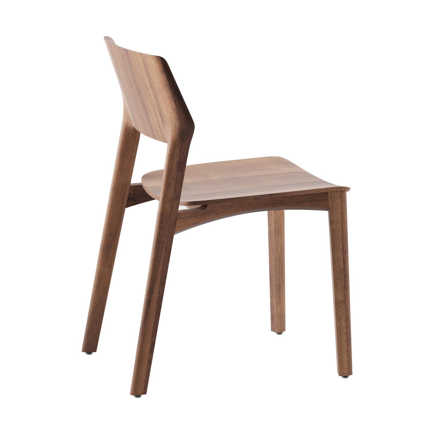 Artisan Fin eetkamerstoel walnoot