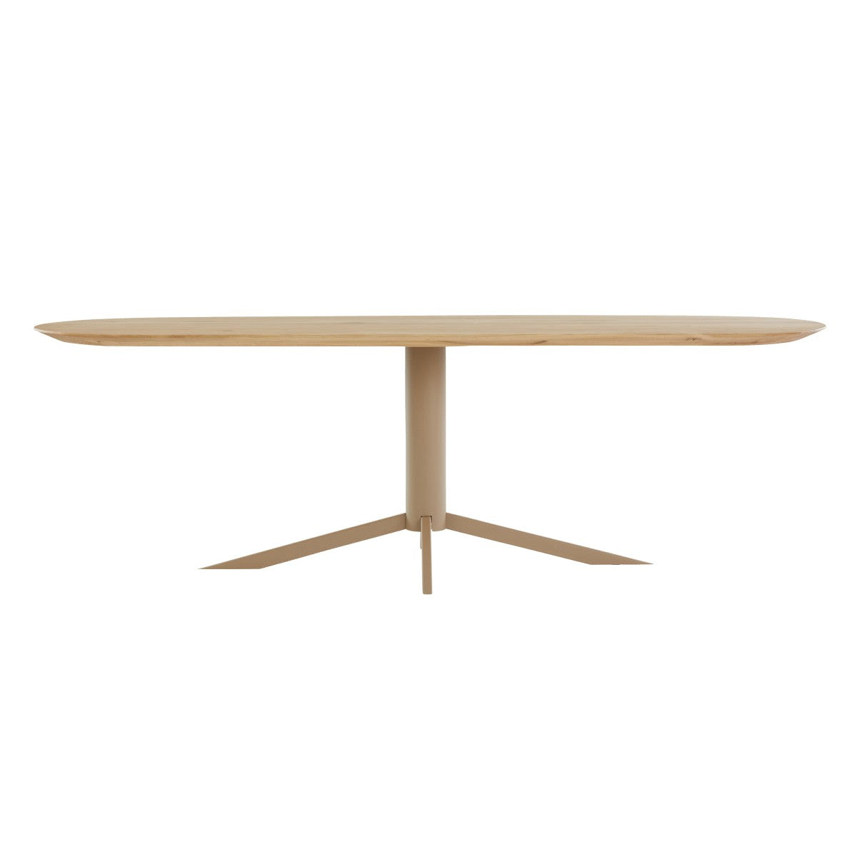 Dyyk Flint eettafel 180x110 cm Capsule eiken groove sand