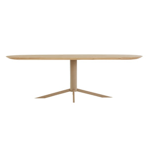 Dyyk Flint eettafel 180x110 cm Capsule eiken groove sand