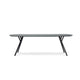 Dyyk Float eettafel 260x110 cm verde comodoro zwart