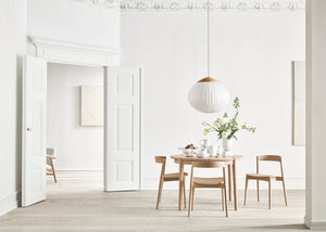 Bolia Acorn hanglamp Ø64 cm geolied eiken textiel