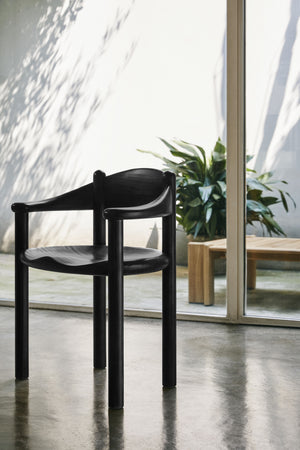 Gubi Daumiller eetkamerstoel black