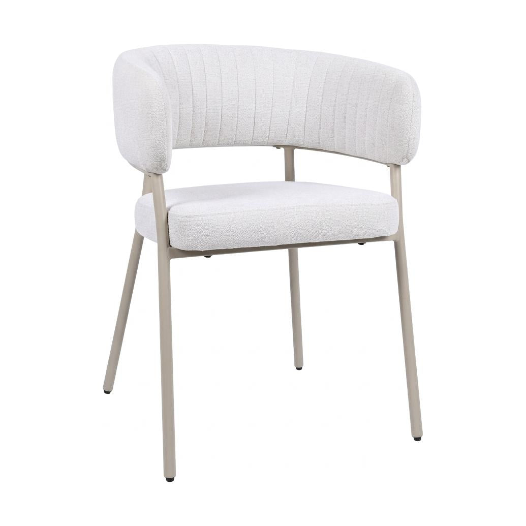 HelloChair Lovi eetkamerstoel Beach Beige poot beige