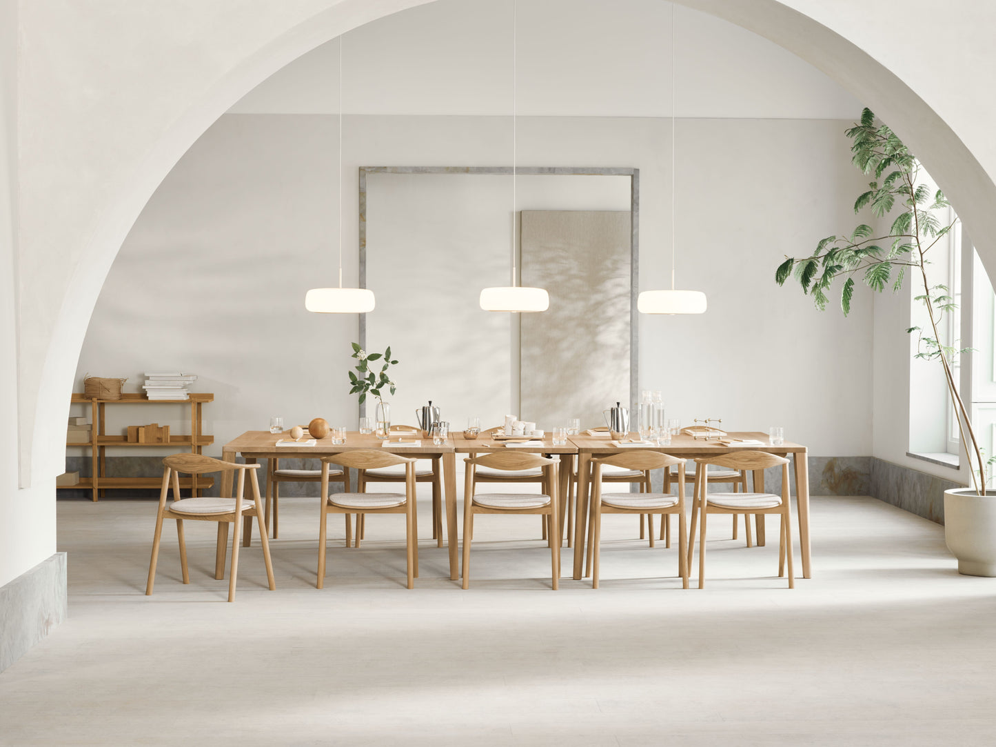 Bolia Fluire hanglamp Ø42 cm Opal