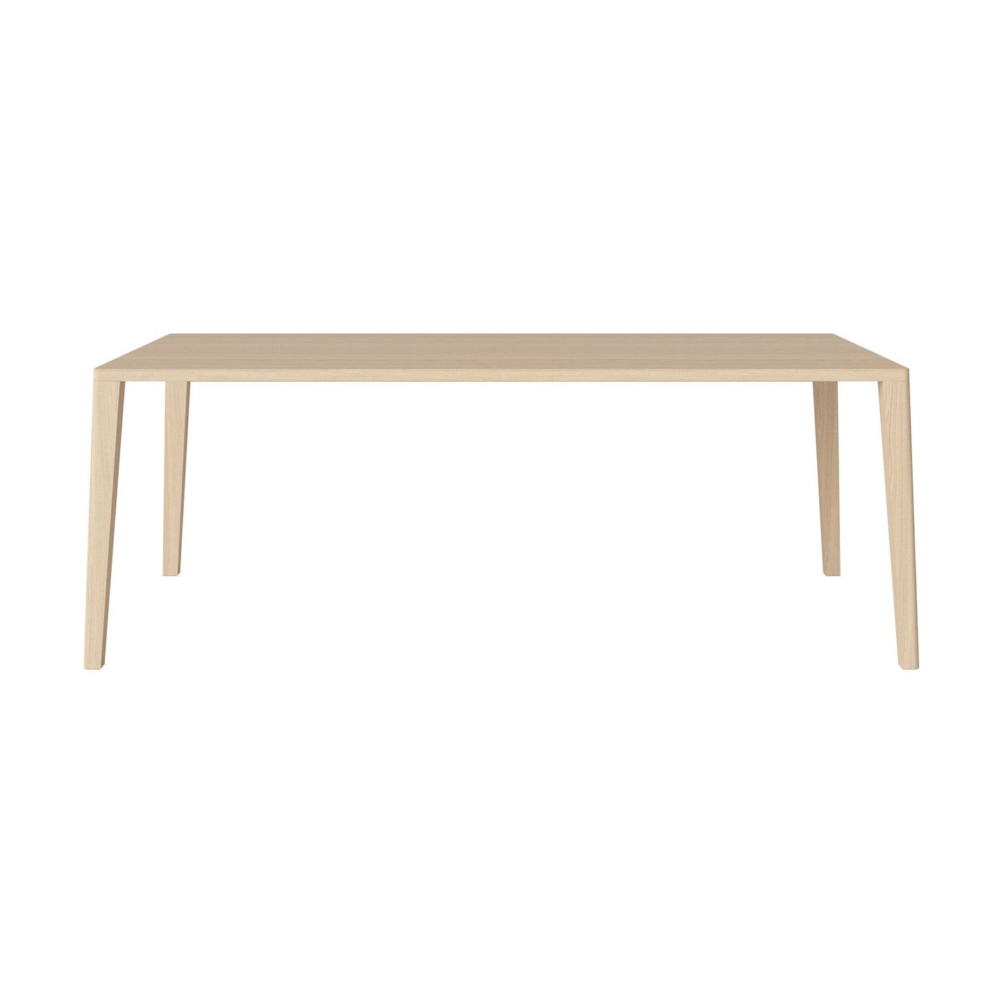 Bolia Graceful eettafel 200x105 cm wit geolied eiken