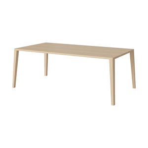 Bolia Graceful eettafel 200x105 cm wit geolied eiken