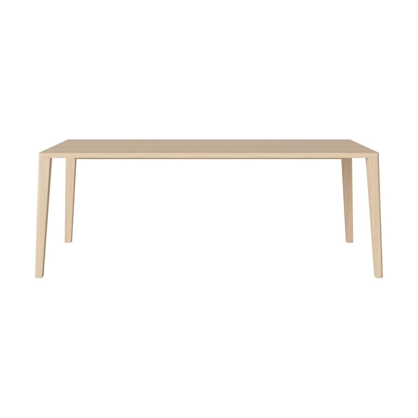 Bolia Graceful eettafel 200x95 cm wit geolied eiken