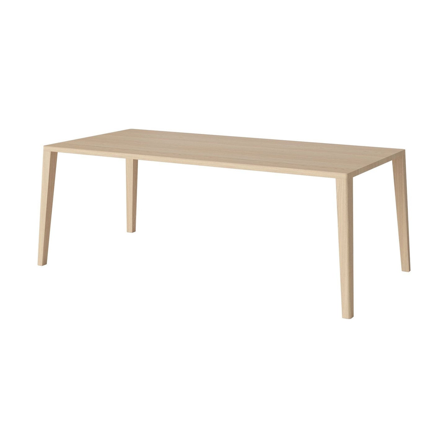 Bolia Graceful eettafel 200x95 cm wit geolied eiken