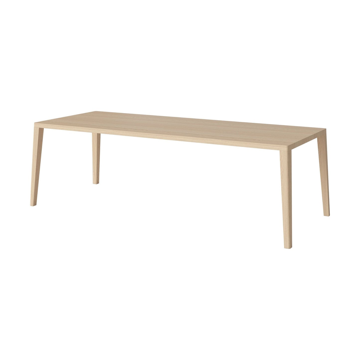 Bolia Graceful eettafel 240x95 cm wit geolied eiken