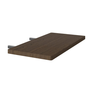 Bolia Graceful verlengblad set van 2 - 95 cm - 40 mm - donker geolied eiken