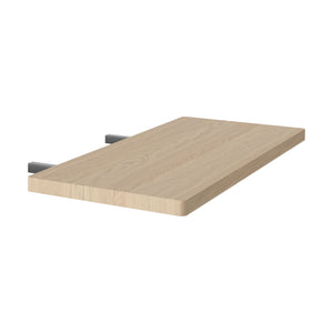 Bolia Graceful verlengblad set van 2 - 105 cm - 40 mm - wit geolied eiken
